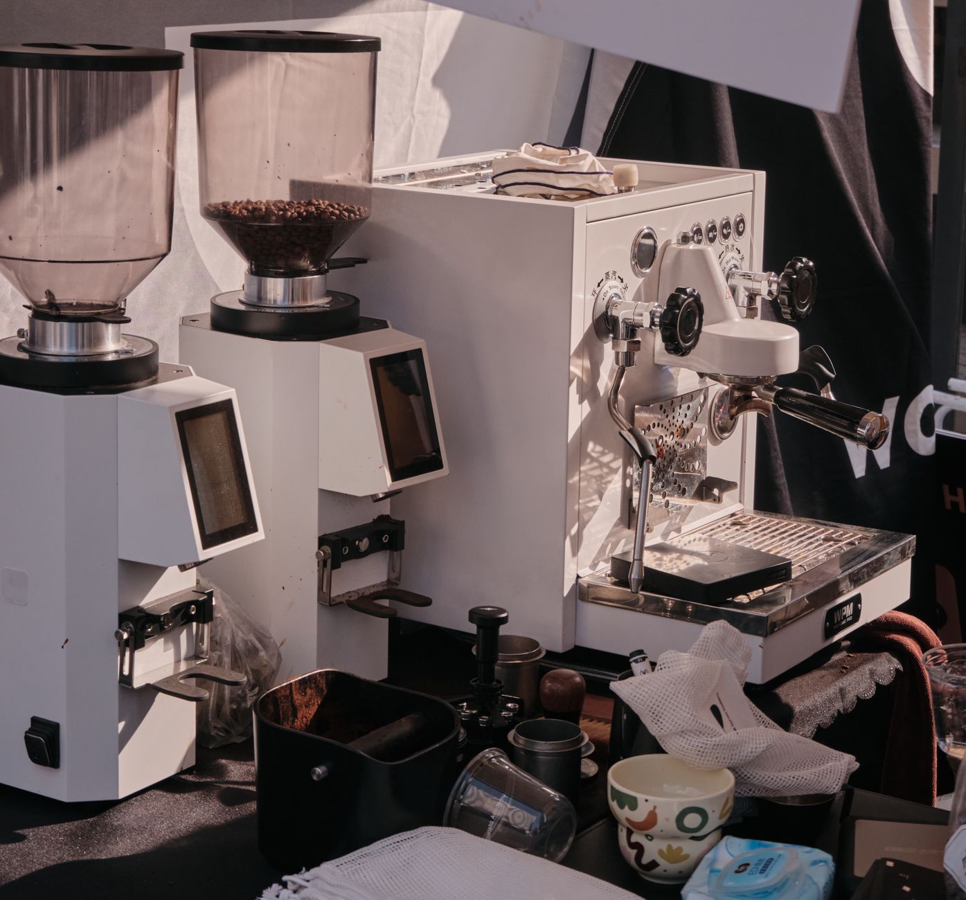 coffee grinder burr steel flat espresso dose