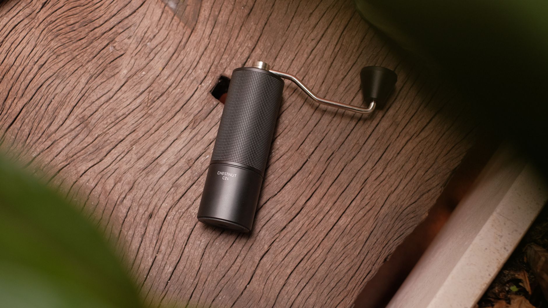 fellow opus coffee grinder chestnut brown filter brew