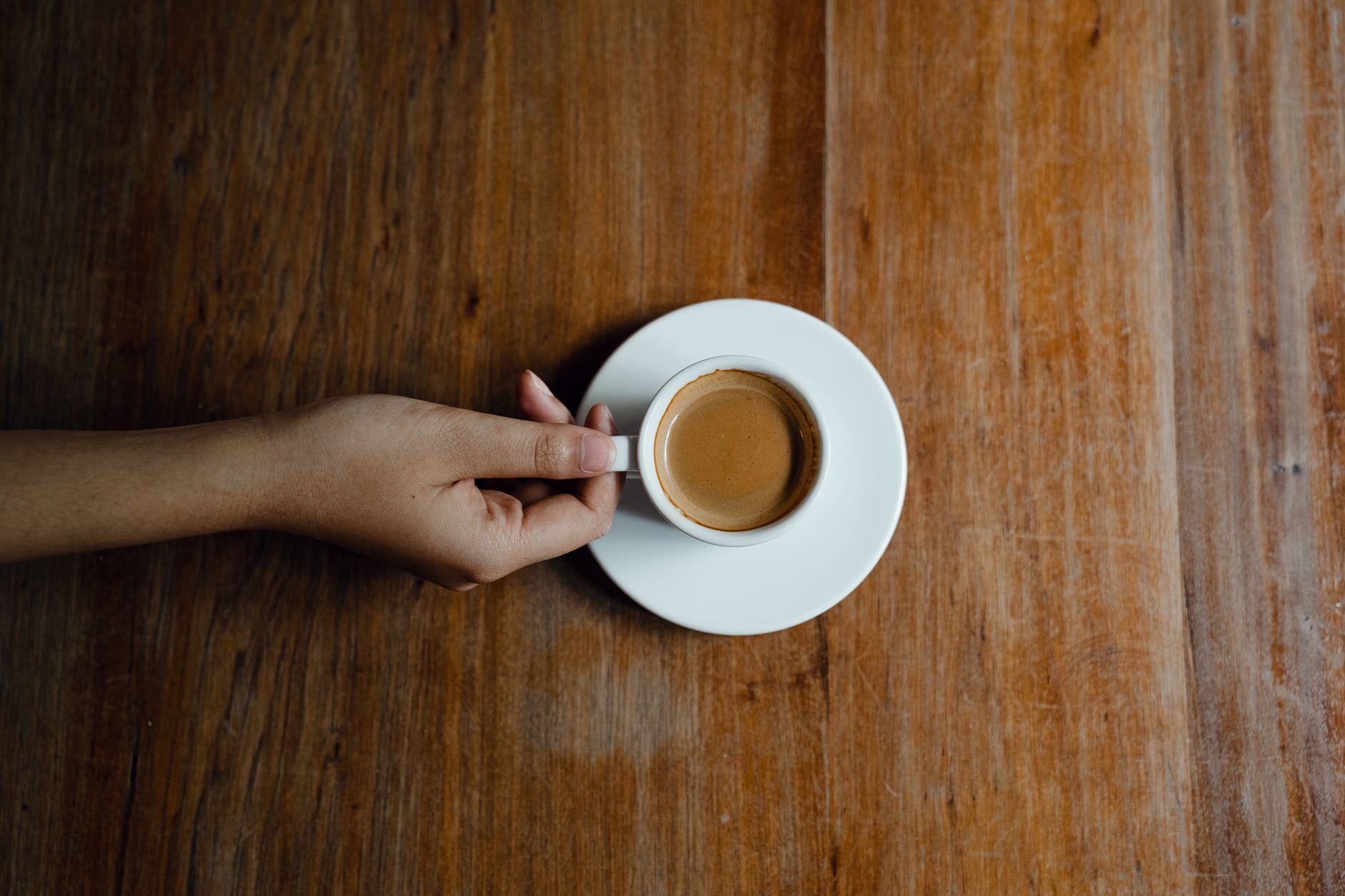 elm coffee roasters pioneer square espresso shot crema