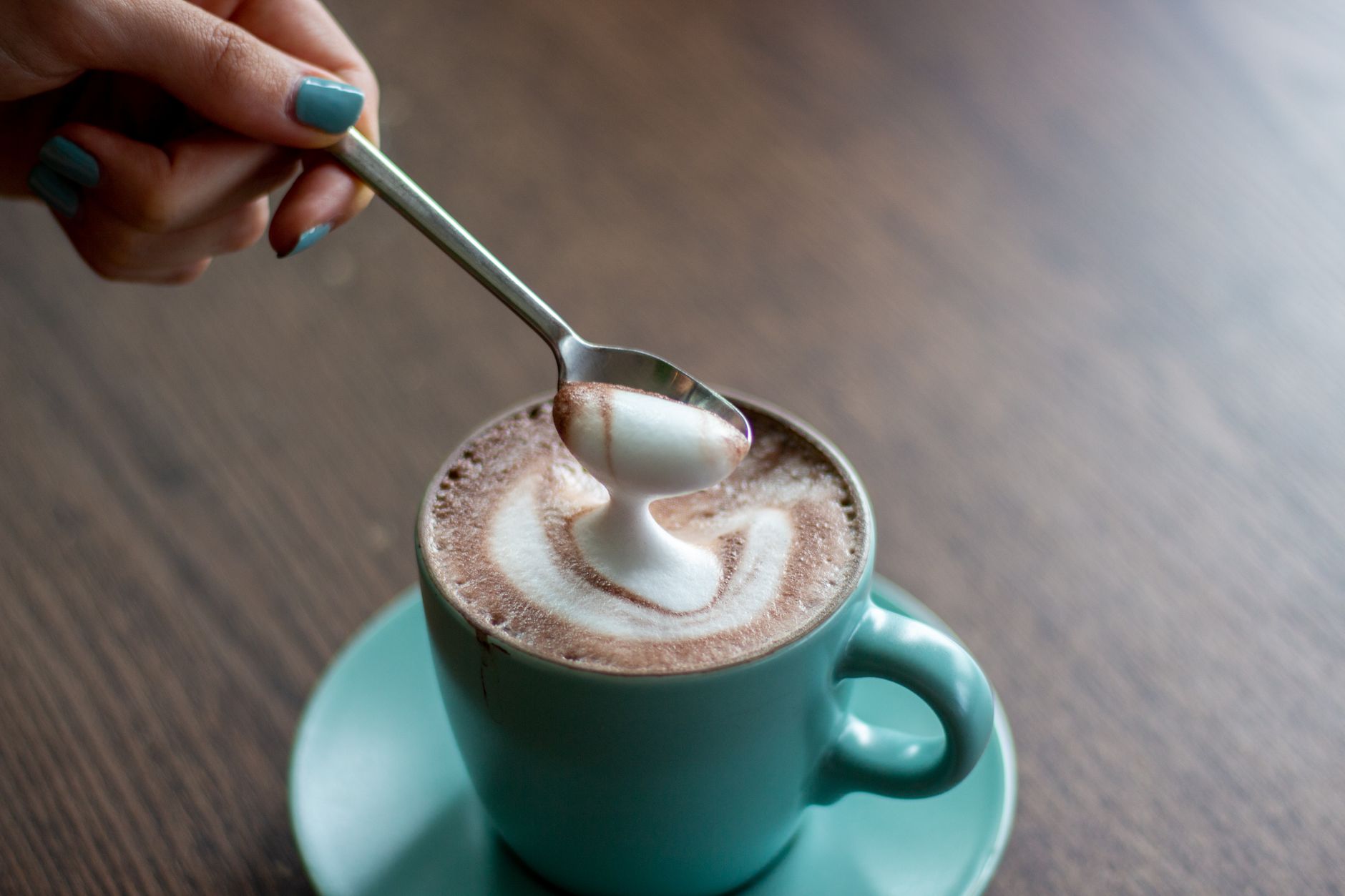 coffee syrup pump dosing espresso latte art