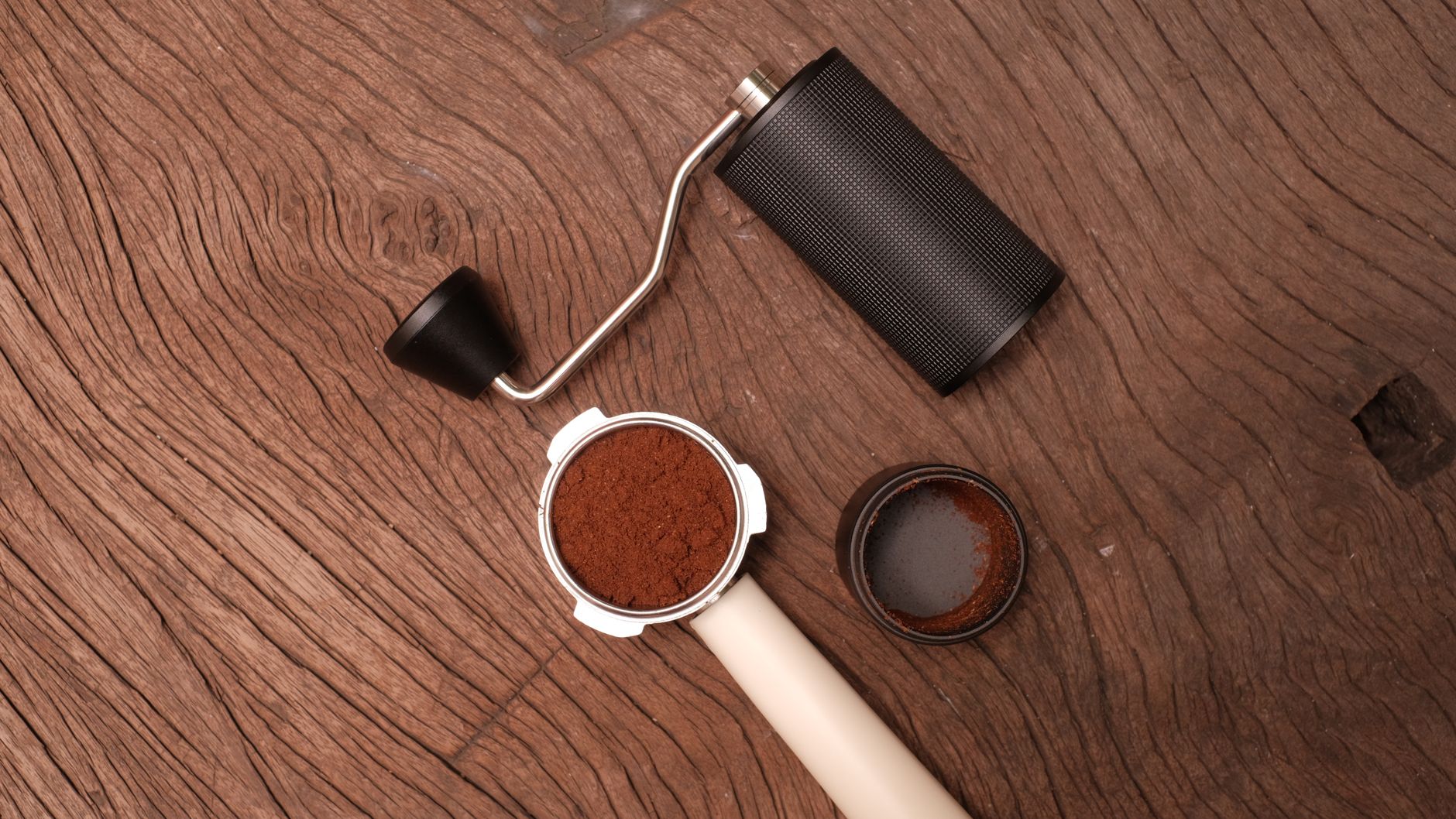 automatic espresso puck distribution tool commercial bar