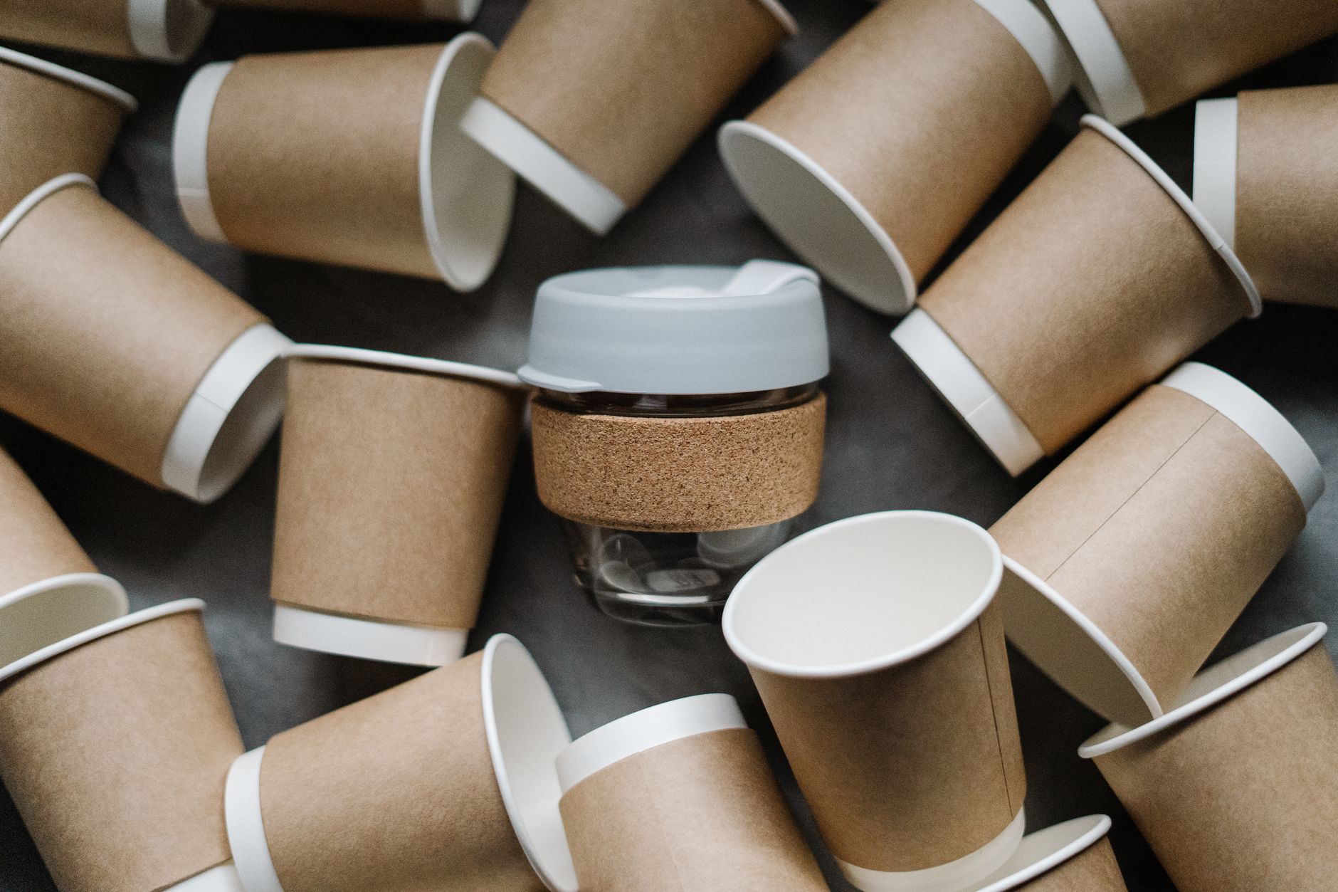 travel coffee mug leak test bag upside down