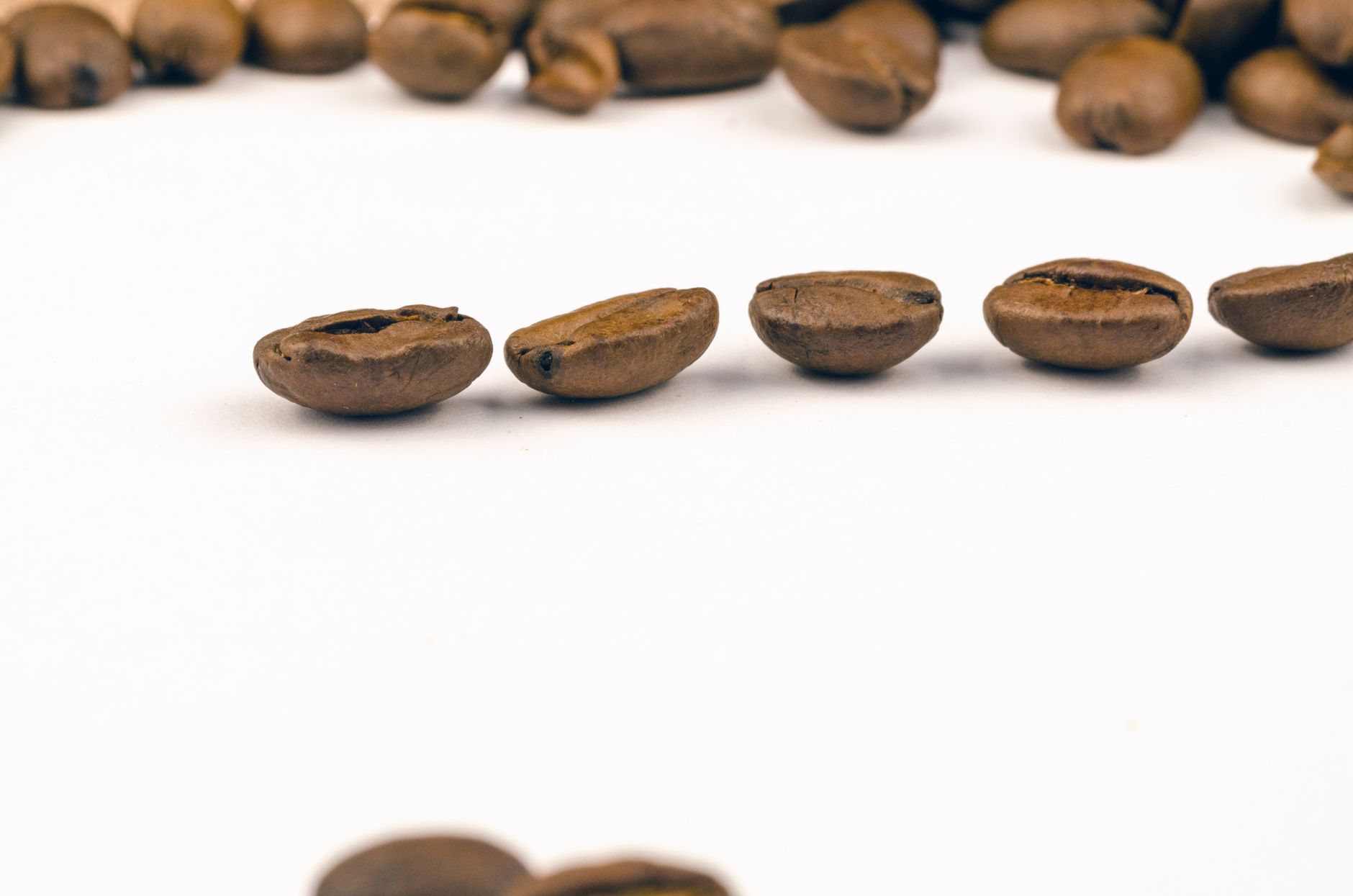 whole coffee beans freshly roasted cooling tray
