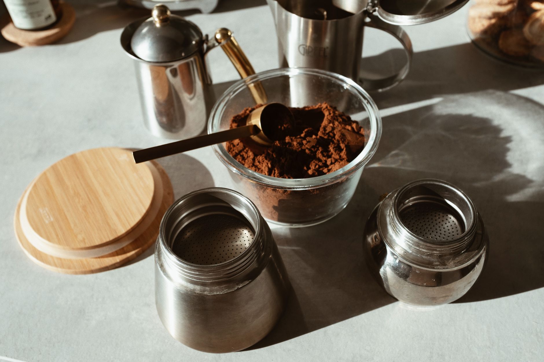 WDT tool espresso puck preparation distribution