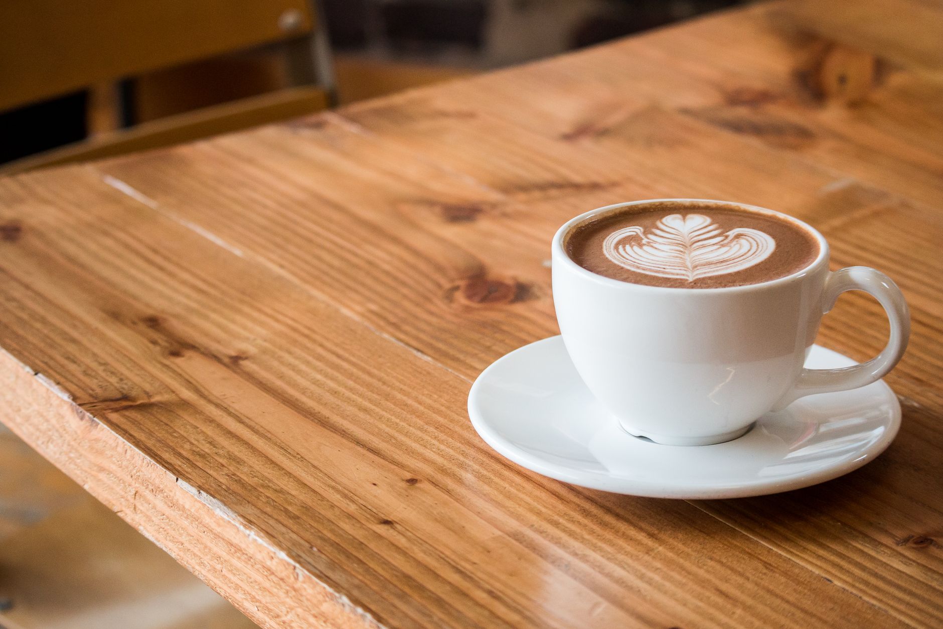 flat white double shot microfoam latte art