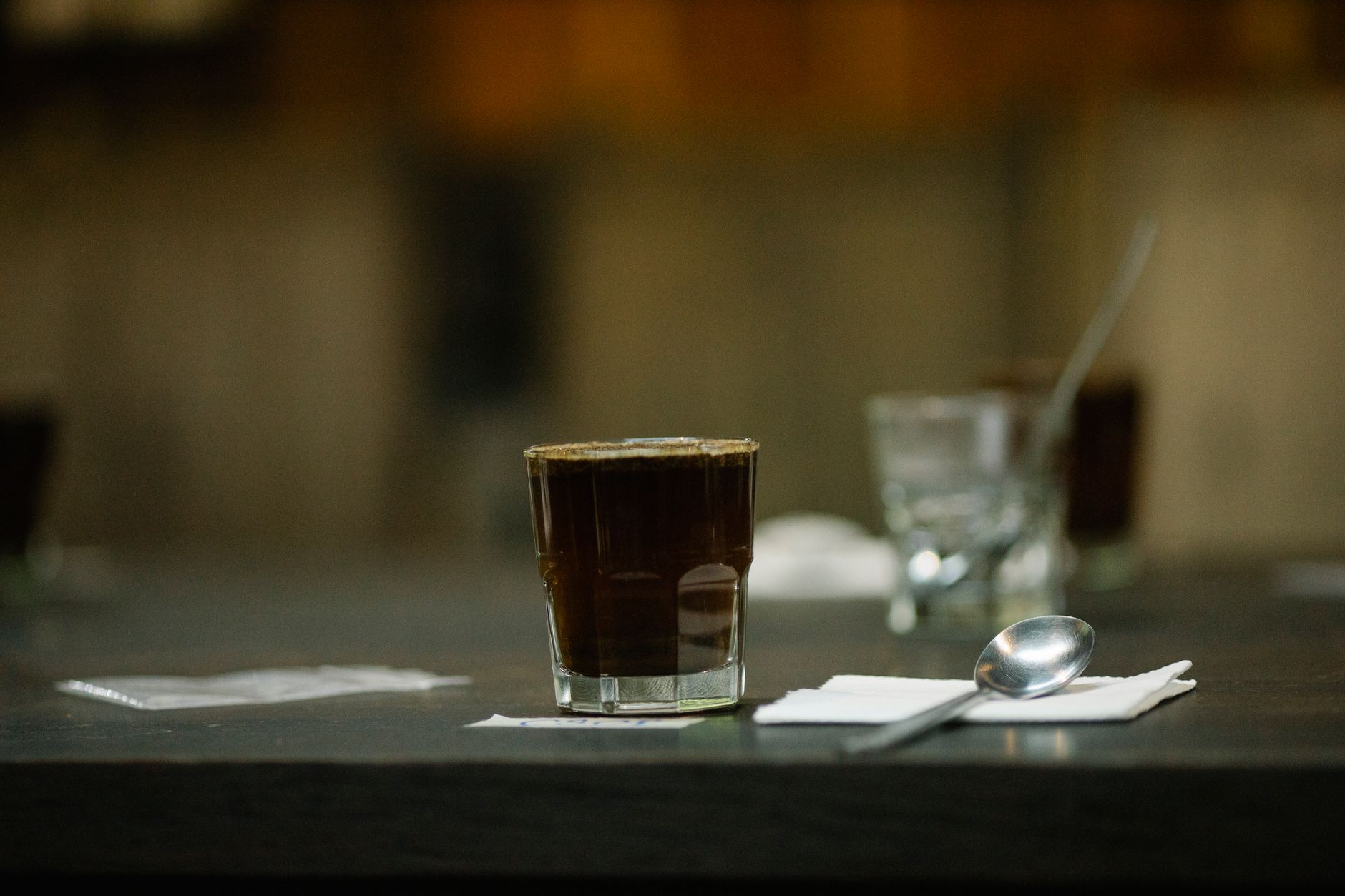 specialty coffee cupping session flavor evaluation tasting spoons