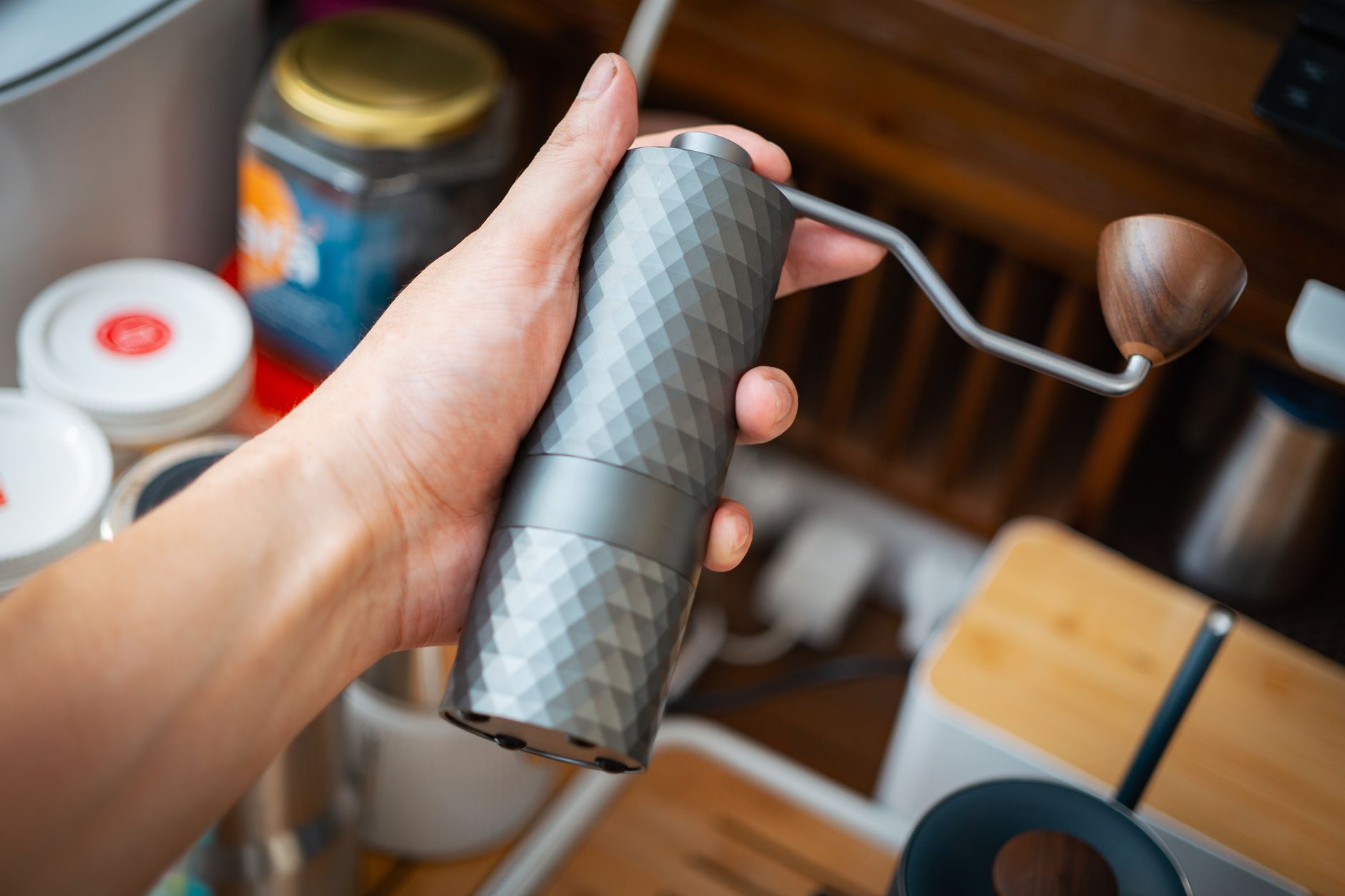 coffee grinder clumping