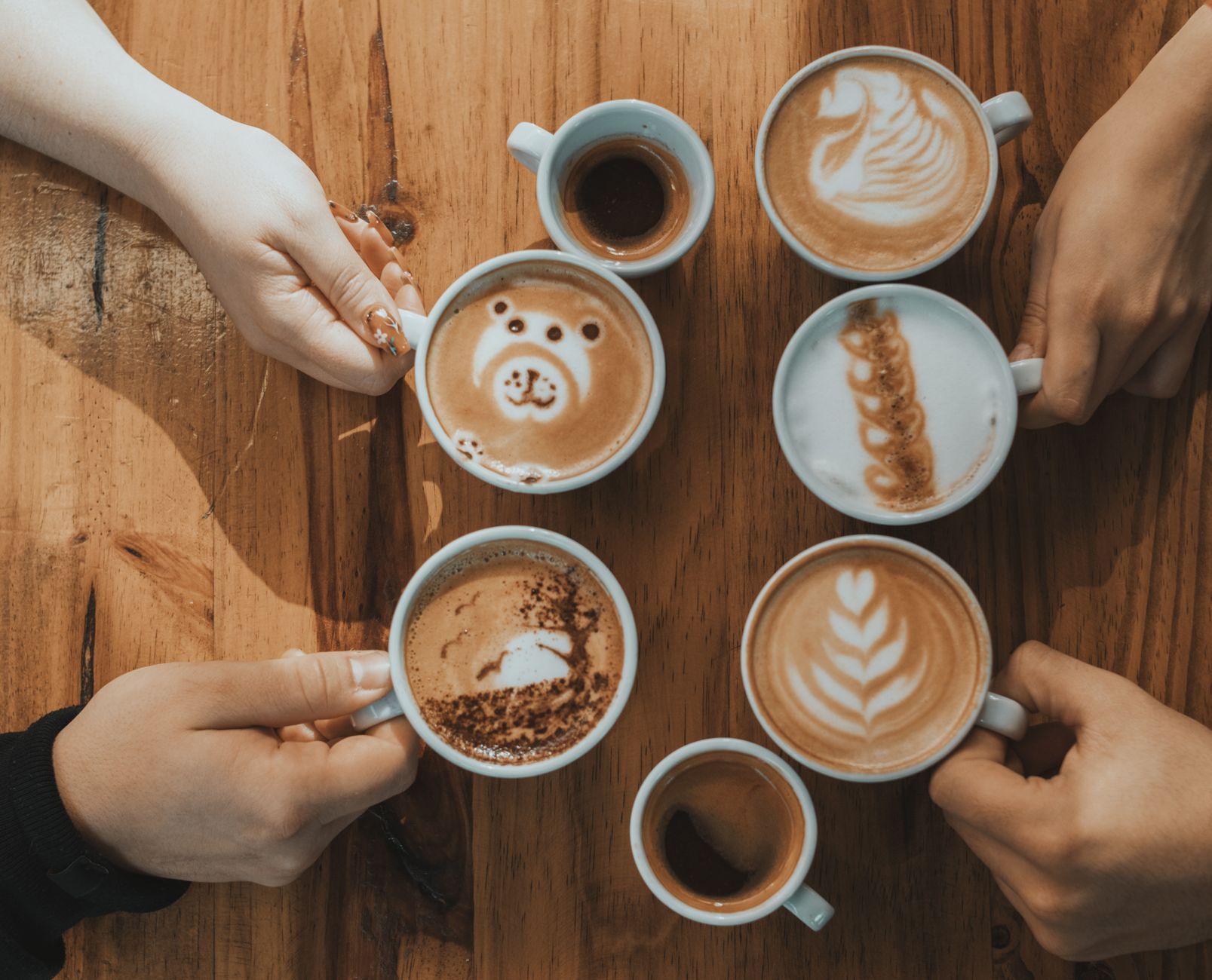 cortado vs flat white vs macchiato