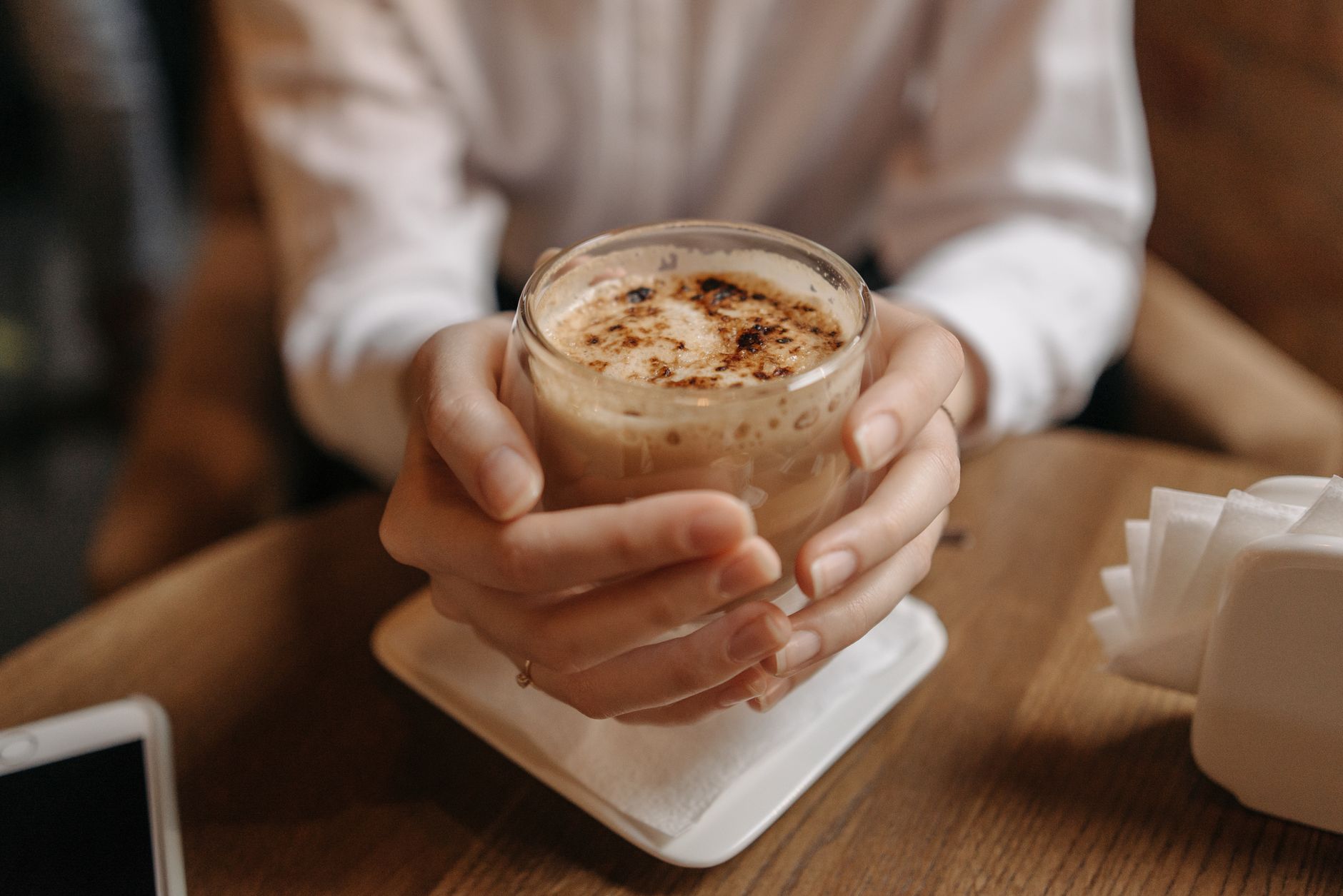 automatic milk frother latte cappuccino foam texture