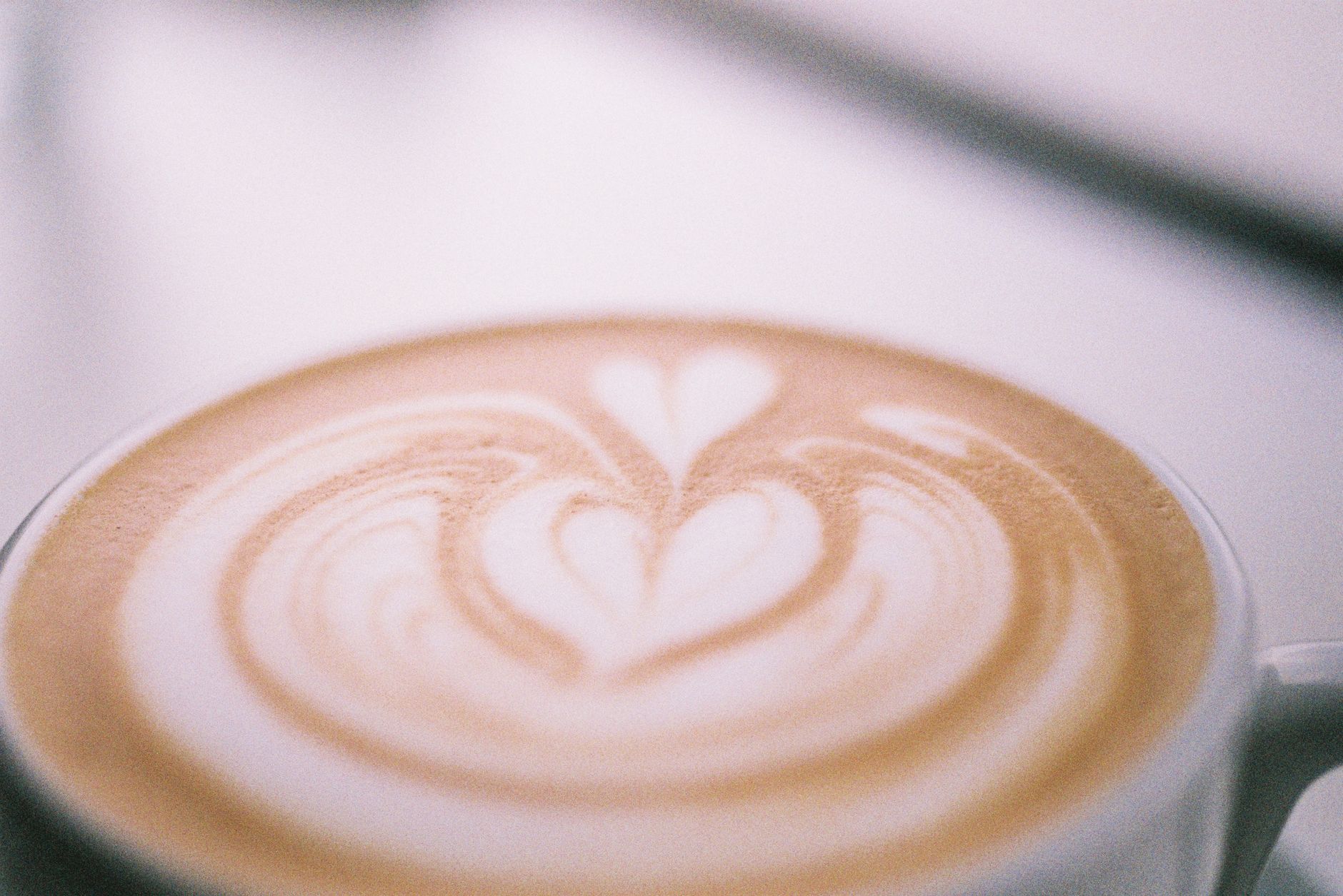 espresso puck pre-infusion water contact close up