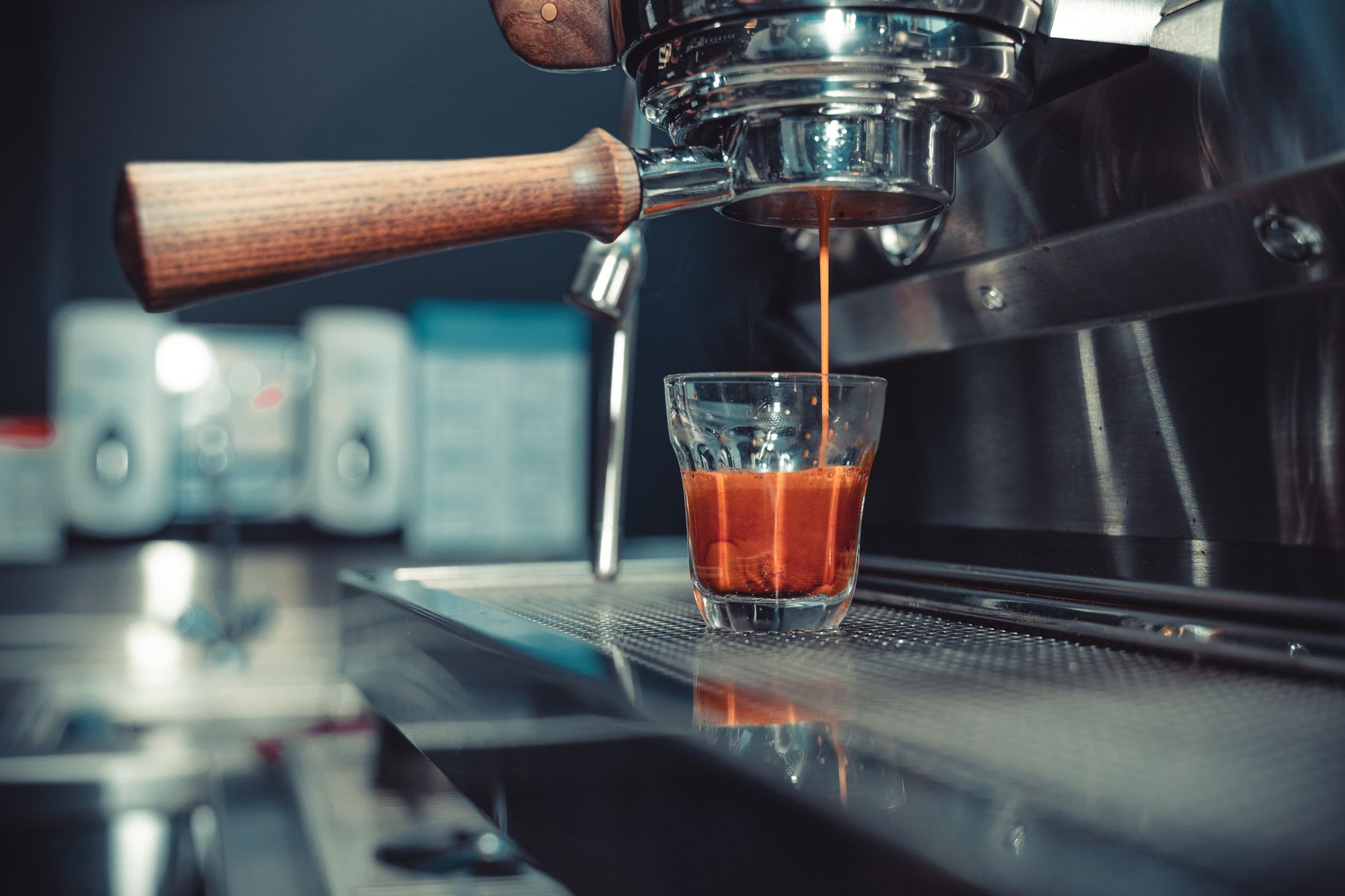 espresso puck channeling cross-section water flow