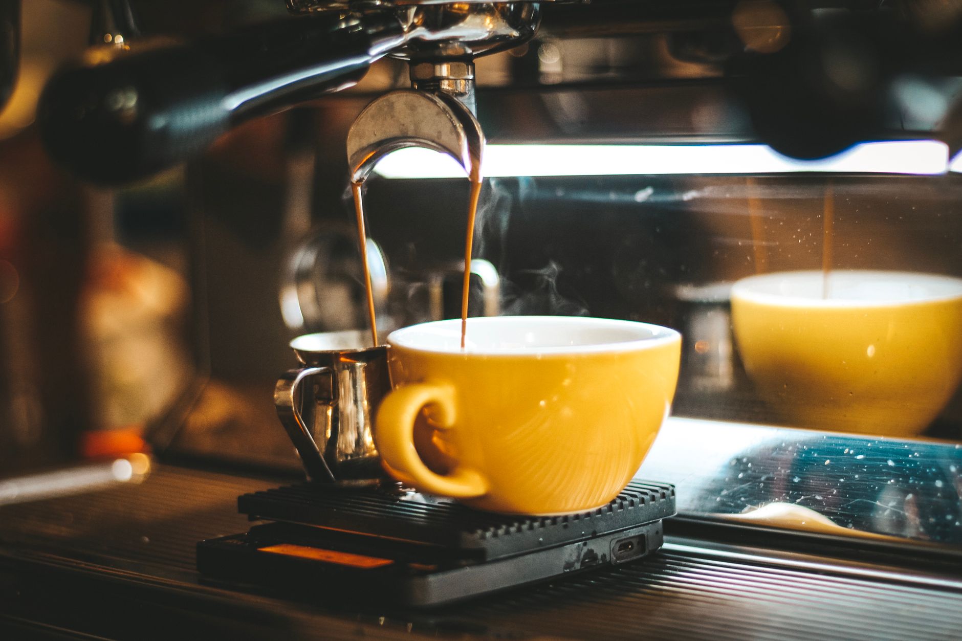 espresso dose yield ratio