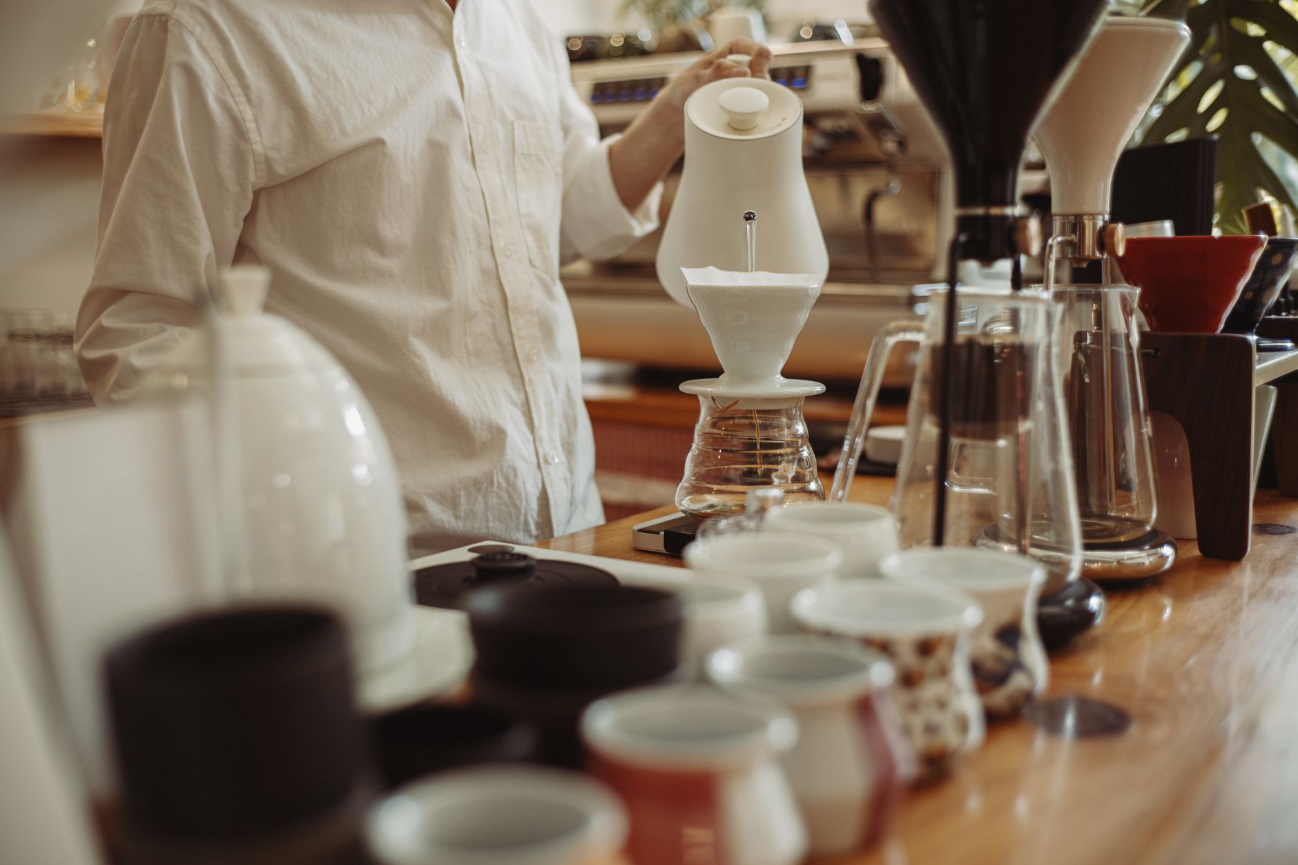 coffee grinder burr comparison coarse fine pour over grind