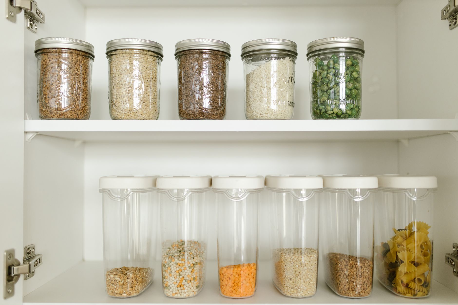 cold brew concentrate mason jar refrigerator shelf