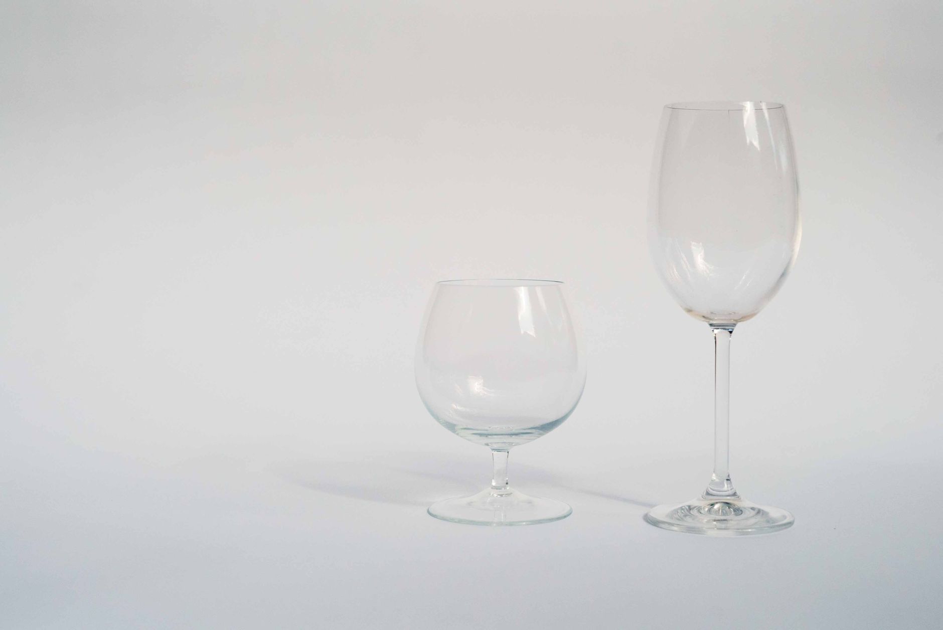 cold brew concentrate versus diluted side by side glass