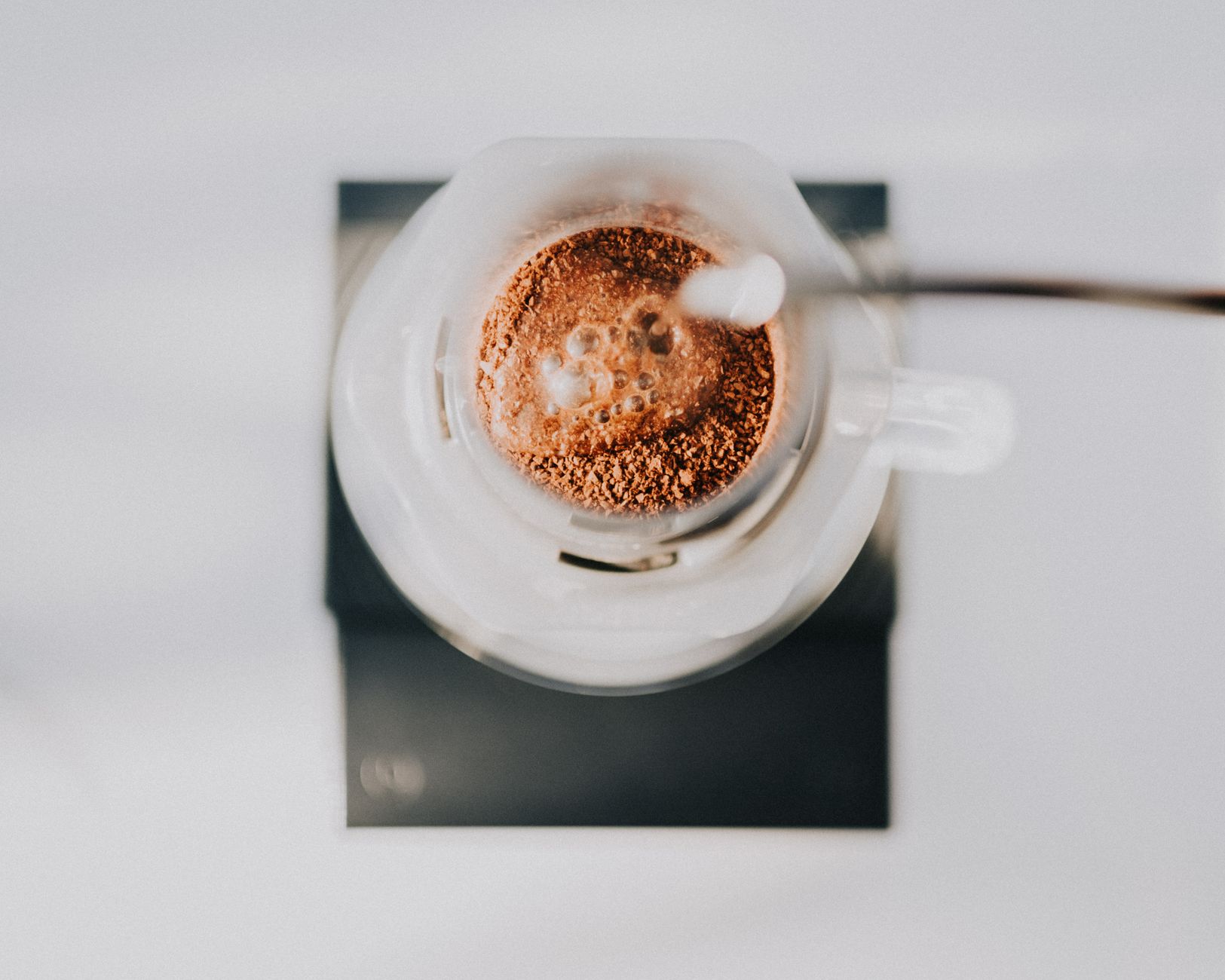 coffee brewing methods comparison flat lay