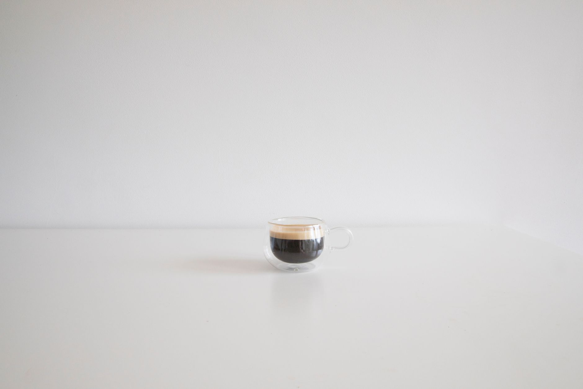 espresso shot golden crema extraction double basket