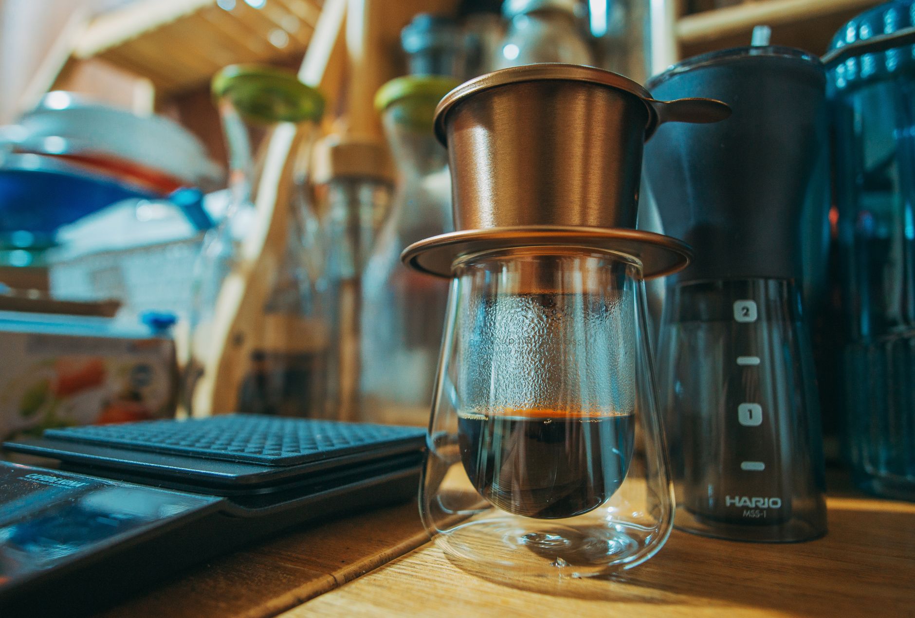 WDT needle distribution tool espresso puck preparation