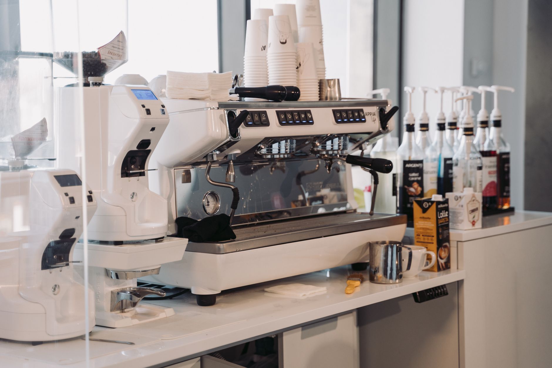 espresso portafilter dose scale measurement