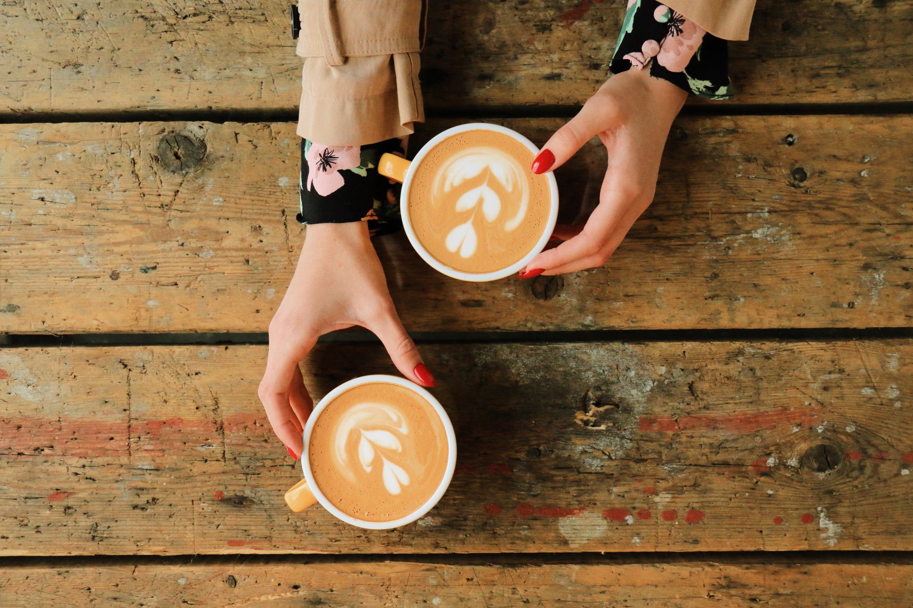 how to make tulip latte art