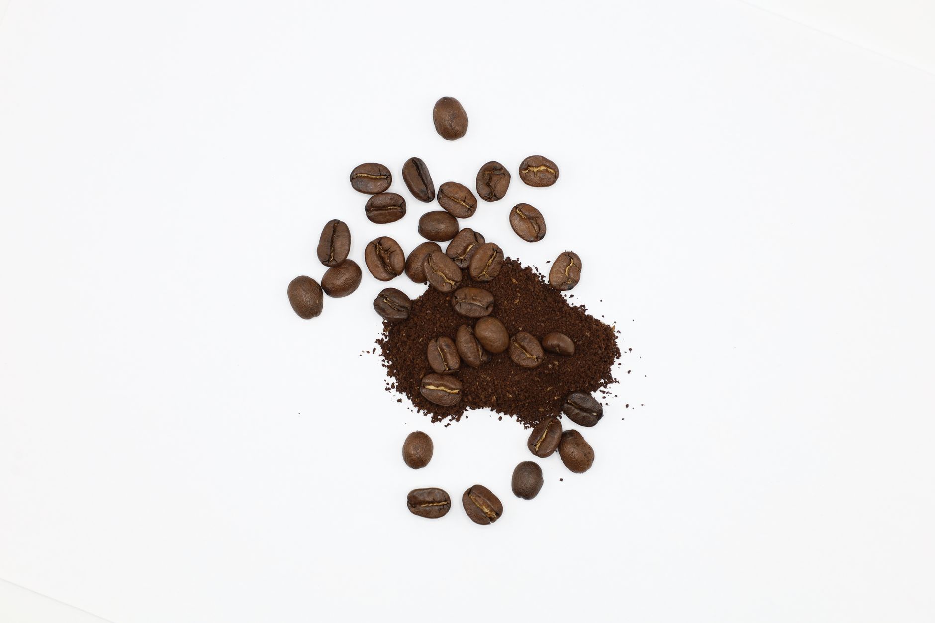 coffee grounds discarded seasoning process grinder