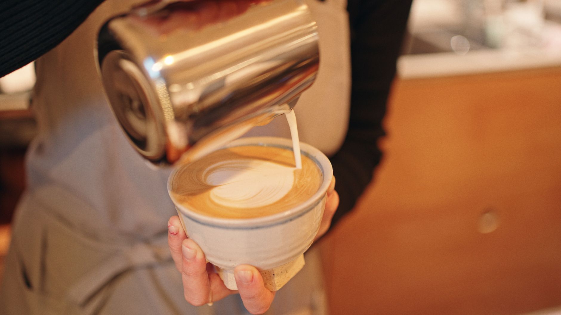 milk steaming wand microfoam pitcher