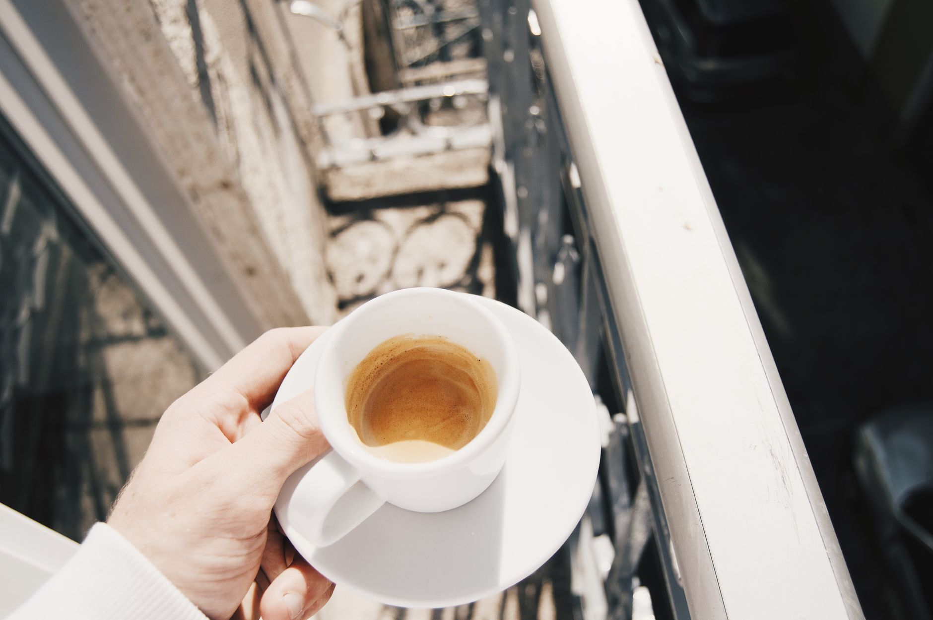 espresso shot golden crema double basket portafilter