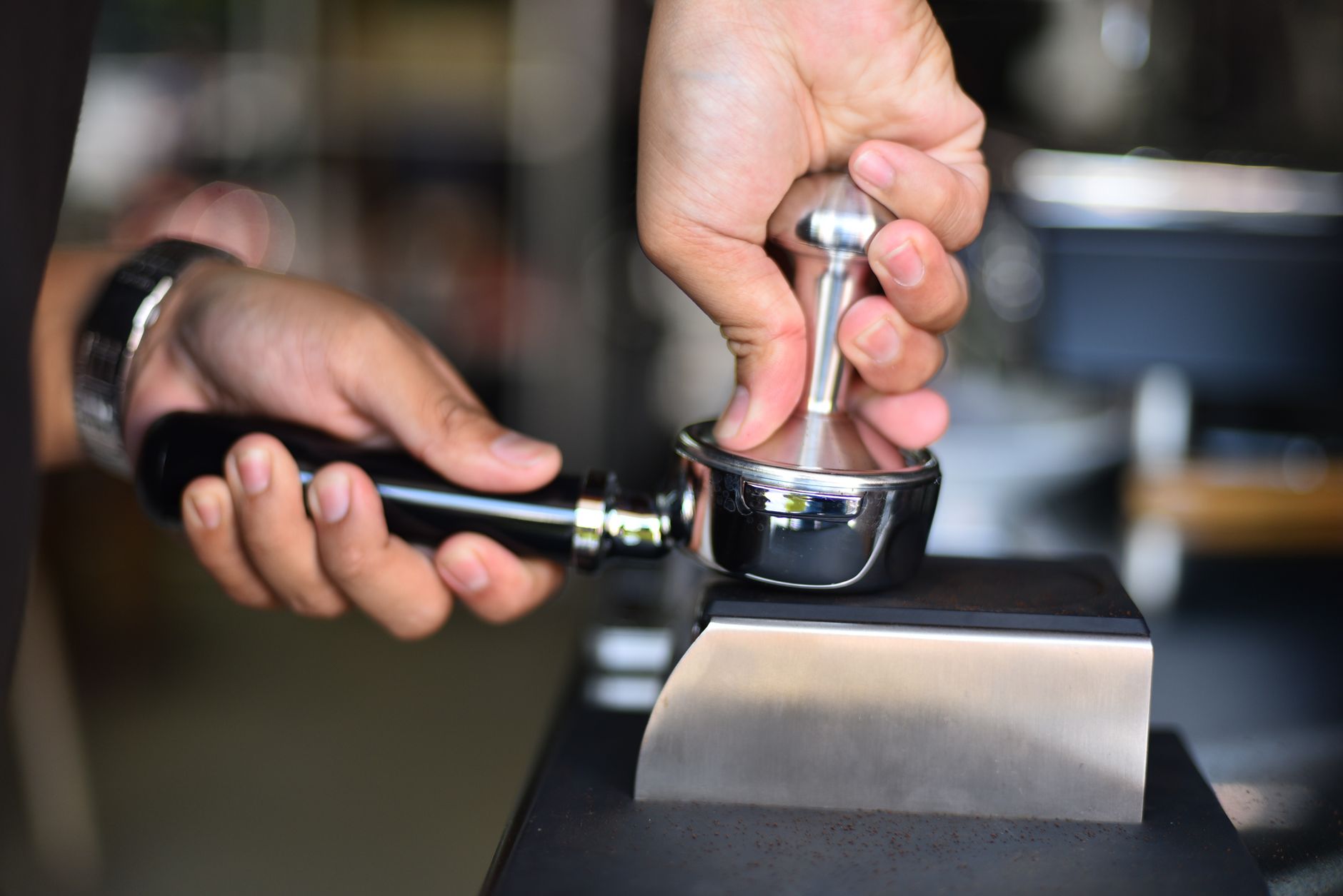 58mm commercial portafilter basket espresso puck