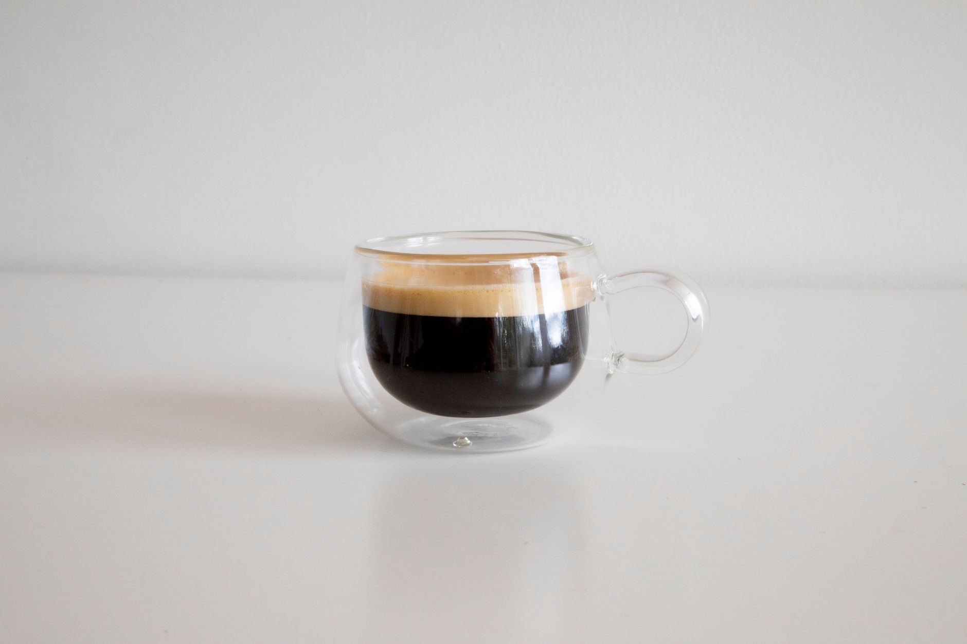 espresso shot golden crema double basket