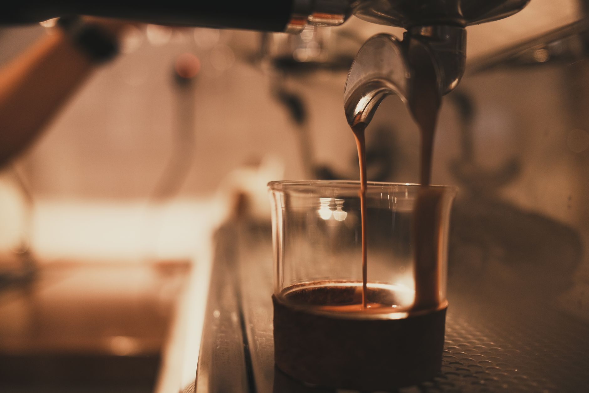 espresso shot golden crema demitasse cup