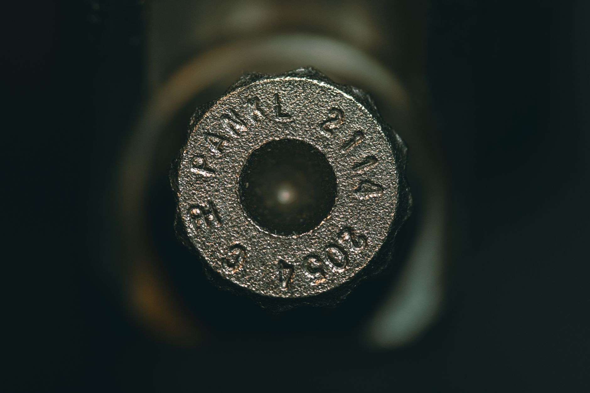 coffee grinder burr steel flat close-up