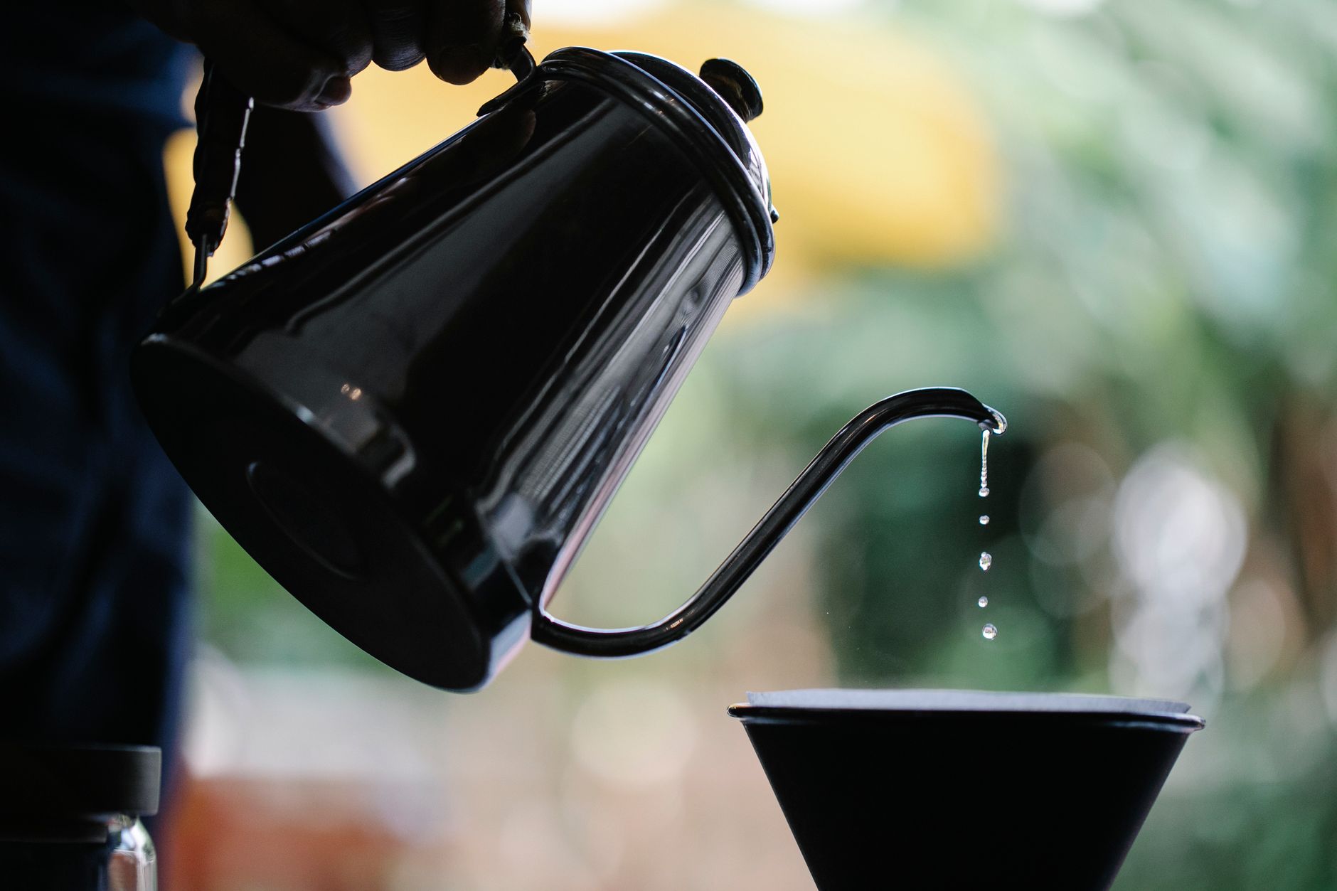 kalita wave 185 stainless steel flat bed filter brewing