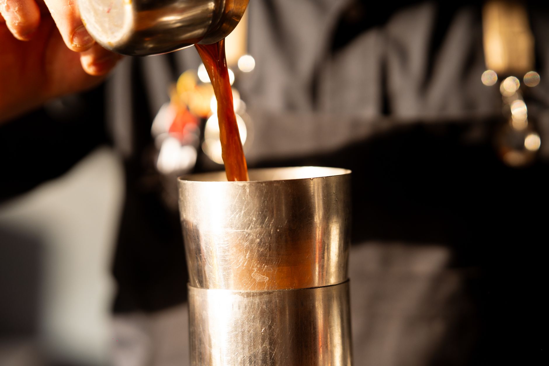 WDT needle tool stirring espresso grounds portafilter basket