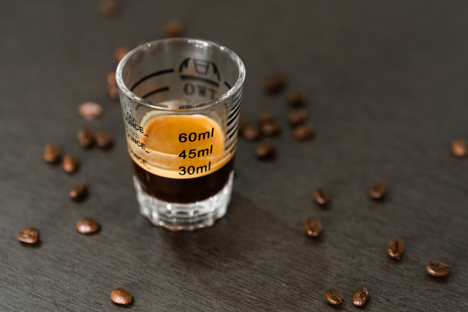 espresso shot channeling comparison side by side puck