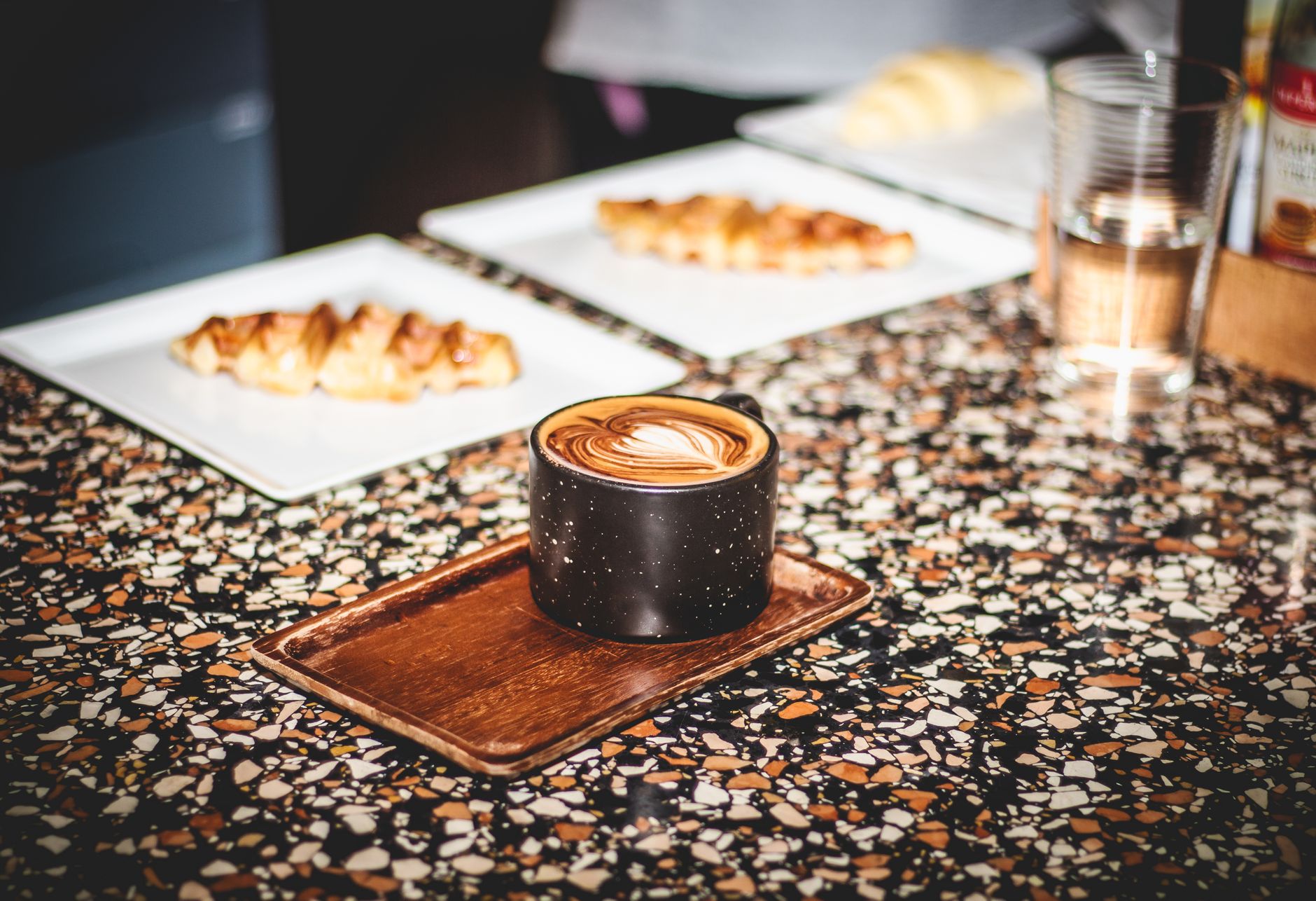 espresso macchiato foam dollop demitasse cup comparison