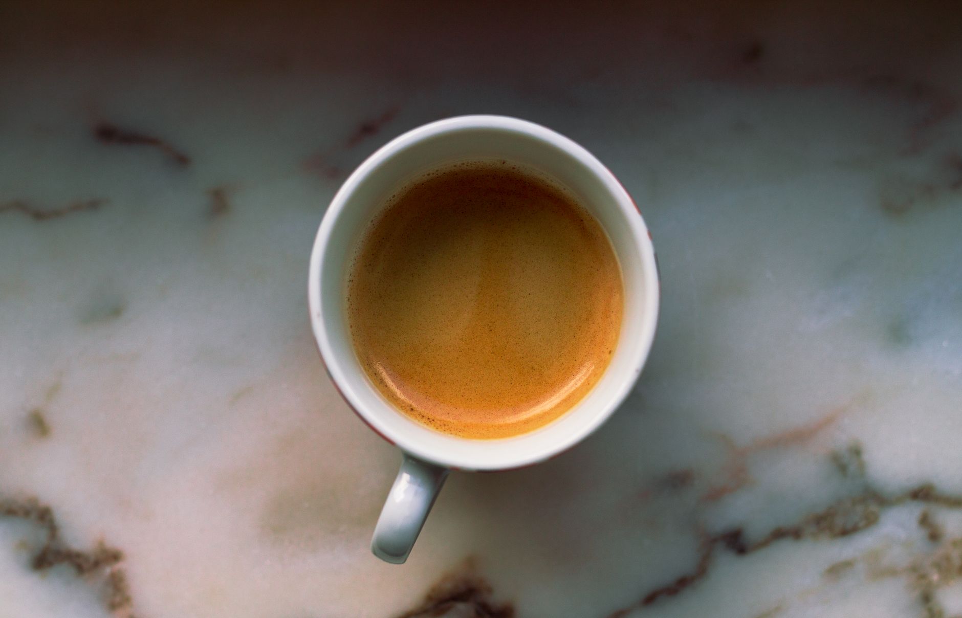 espresso shot over-extracted dark pull